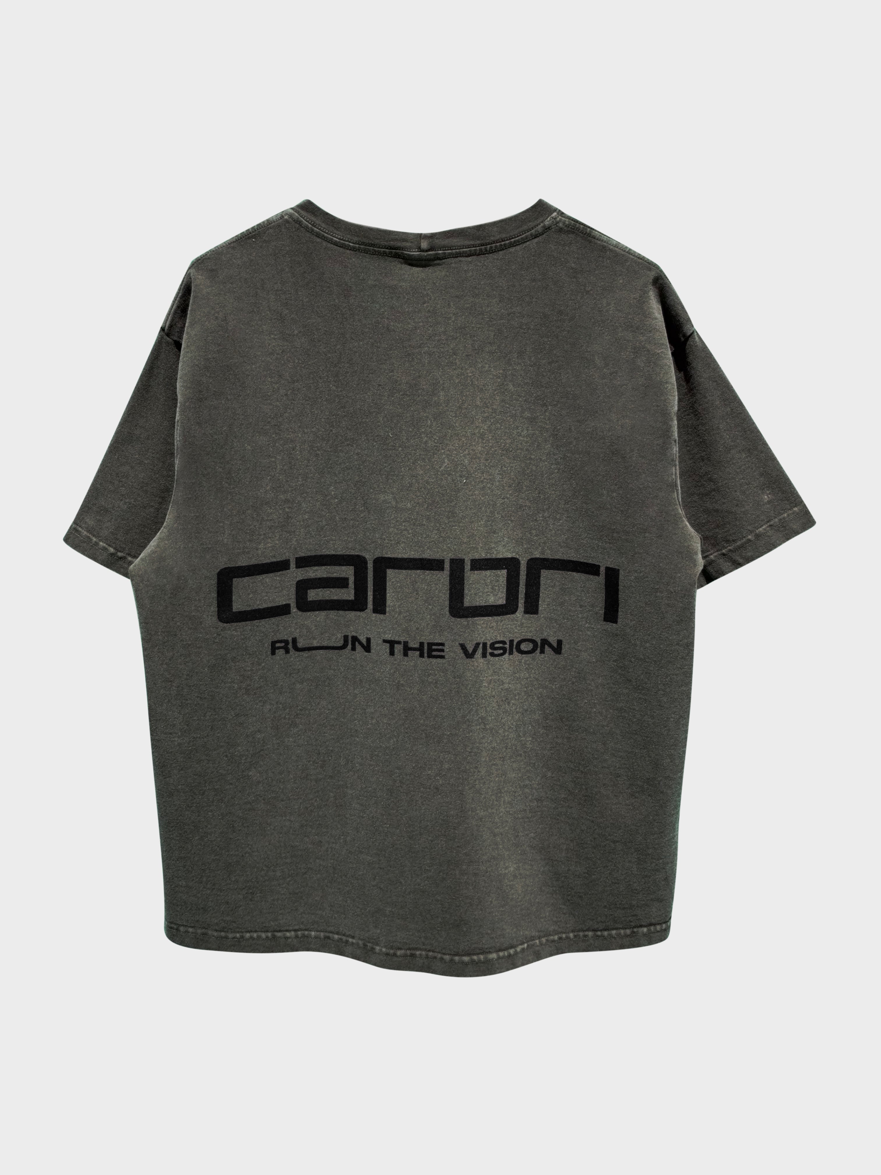 Boxy Stonewashed Tee — Verde