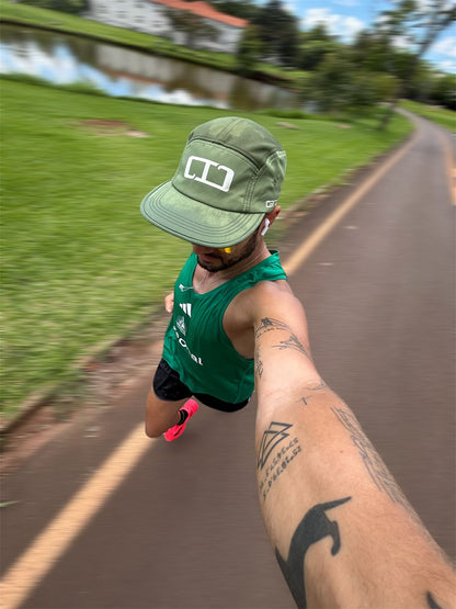 Runner Verde — Boné Técnico para Corrida (Edição Limitada)